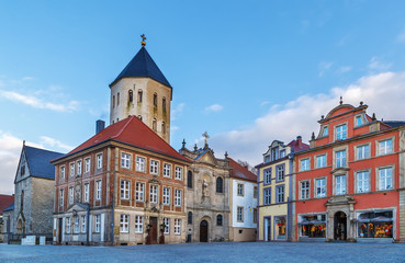 Market square, Paderborn, Germany