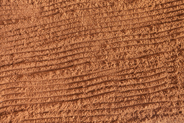 Roasted minced coffee as background