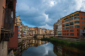 Onyar. Girona, Spain