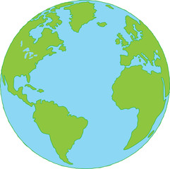 Map of World vector
