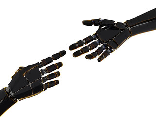 3D rendering robotic hand