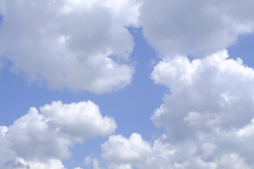 Blue sky and clouds