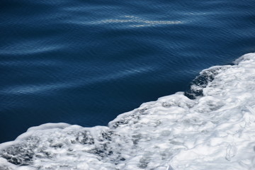 Textura de agua de mar