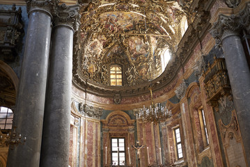 Palermo, Italy - September 08, 2018 : Church of San Giuseppe dei Teatini
