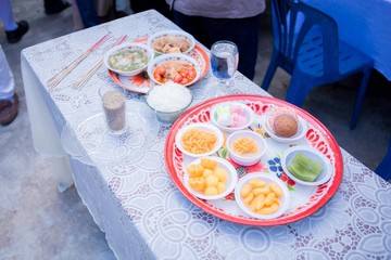 Local Thai desserts