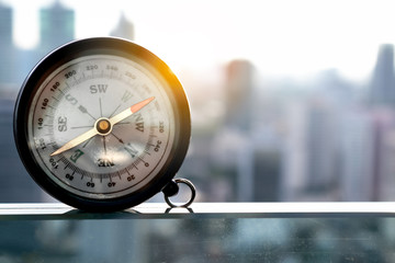 Naklejka premium Compass