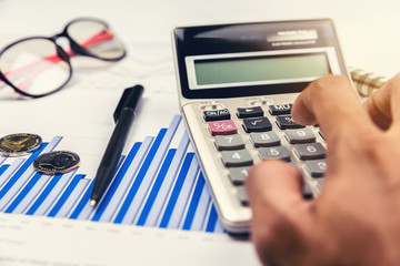 hand Calculate with calculatoron
