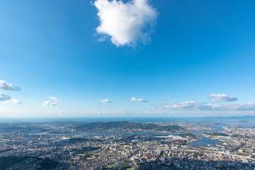 皿倉山展望台からの眺め