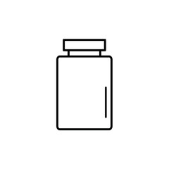 Jar vector icon