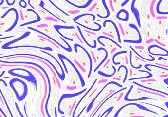 paint like illustration abstract background of  line pattern