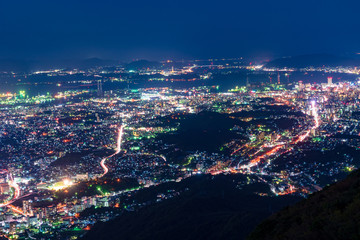 Fototapeta premium 新日本三大夜景（皿倉山展望台）