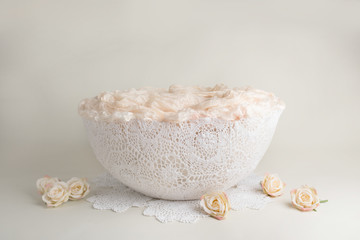 Lovely flower background for newborn baby, concept of newborn baby.