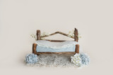 Lovely flower background for newborn baby, concept of newborn baby.