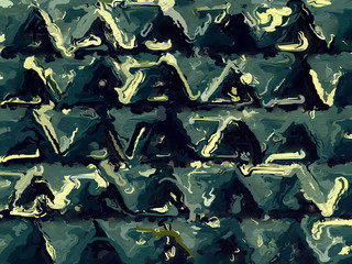 paint like illustration geometric abstract background