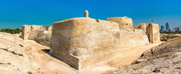 Bahrain Fort or Qal'at al-Bahrain. A UNESCO World Heritage Site