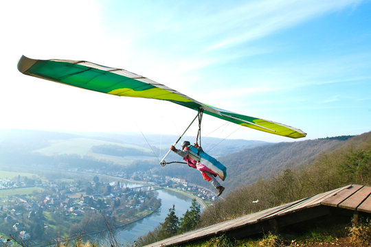 Belgique Wallonie Meuse Parapente aile delta sport air