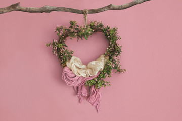 Lovely flower background for newborn baby, concept of newborn baby.