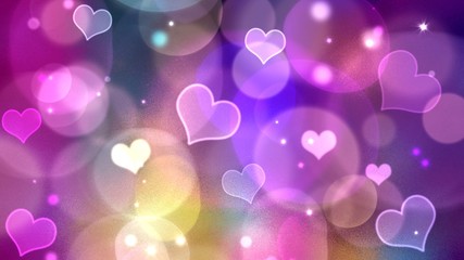 gradient sweet valentine and Christmas theme background with bokeh and glitter