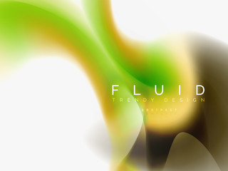 Background abstract fluid colors design