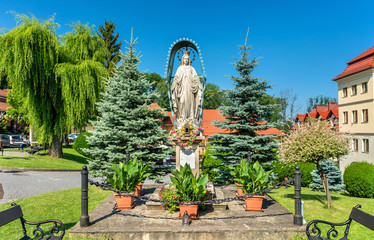 Obraz premium Monastery of Kalwaria Zebrzydowska, a UNESCO world heritage site in Poland