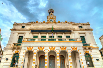 City hall of Constantine, a French colonial bulding. Algeria