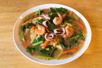Seafood Rad na:Thai food