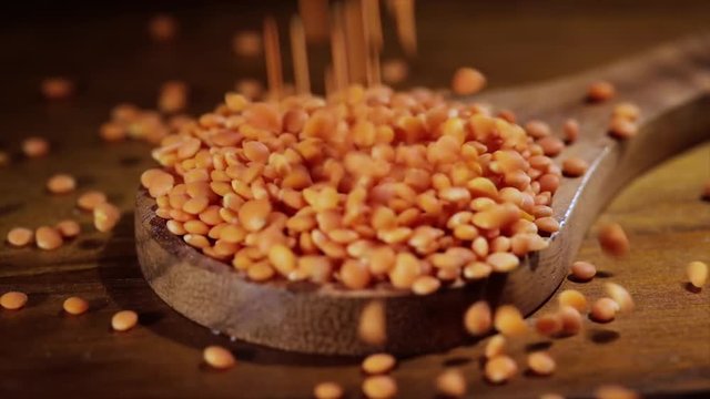 Lentils red. The lentil (Lens culinaris or Lens esculenta) is an edible legume.