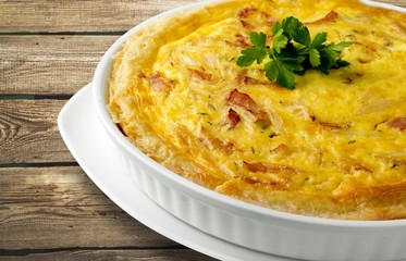 Quiche.