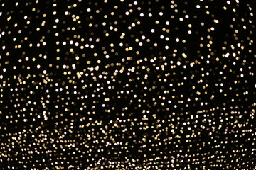 led weihnachtsbeleuchtung in einer einkaufsstrasse