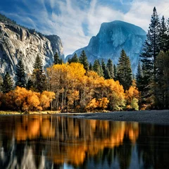 Gordijnen Val in Yosemite © James