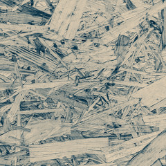 Textured surface of osb