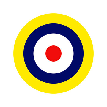 Royal Air Force roundel. Type A1