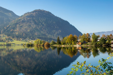 Ansichten Grundlsee in der Steiermark Österreich