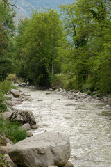 The valley of Aran in the Pyrenees, Lleida