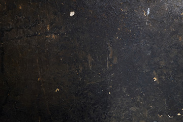 old dirty black wall texture with soot and spots