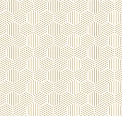 Behang Naadloos geometrisch patroon © Vilmos