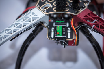 Close up of Customized drones at hunters exhibition 2018