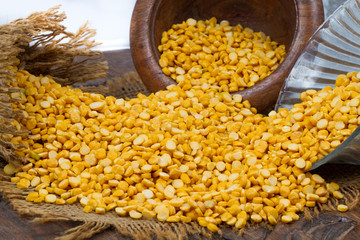 Chickpea Lentils seeds.