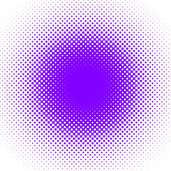 Halftone radial raster vector ultraviolet