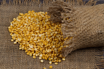 yellow Chickpea Lentils seeds  