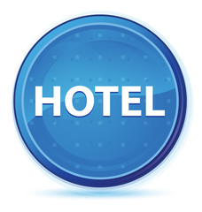 Hotel midnight blue prime round button