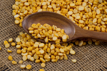 yellow Chickpea Lentils seeds  