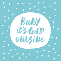 6946710 Baby it's cold outside