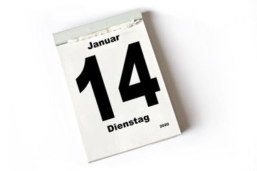 14. Januar 2020