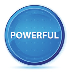 Powerful midnight blue prime round button