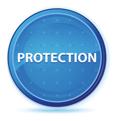 Protection midnight blue prime round button