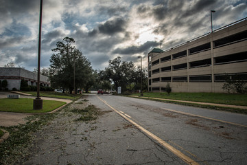 Destruction after Hurricane Michael 