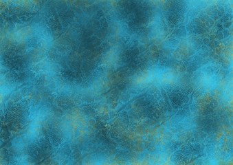 Blue leather texture inside grain material wallpaper