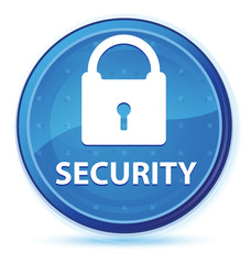 Security (padlock icon) midnight blue prime round button
