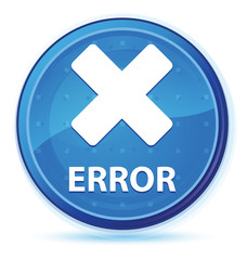 Obraz premium Error (cancel icon) midnight blue prime round button